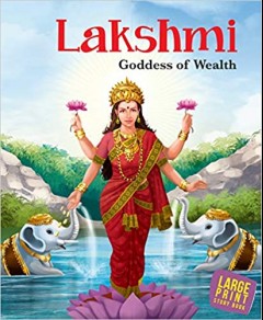 Large Print Lakshmi Goddes Of Wealth