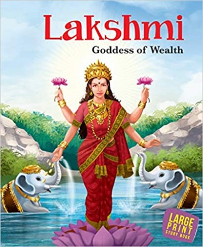 Large Print Lakshmi Goddes Of Wealth