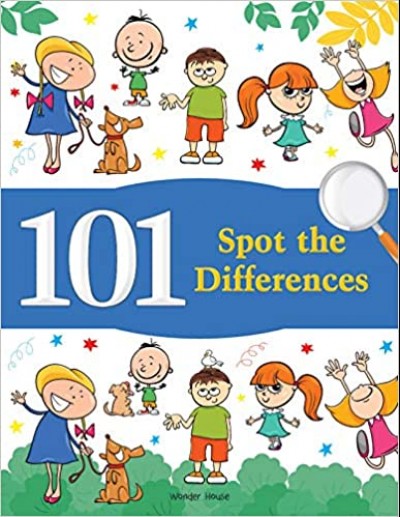 101 Activity Books-Spot The Differences