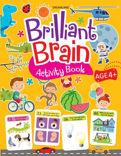 Brilliant Brain Activity Book 4+