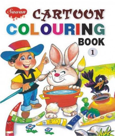 Cartoon Colouring Book-1