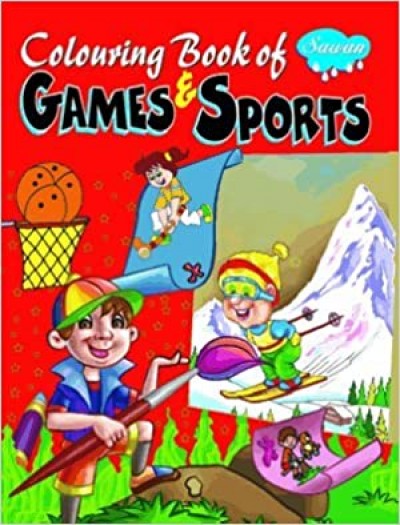 Colouring Book of Games & Sports