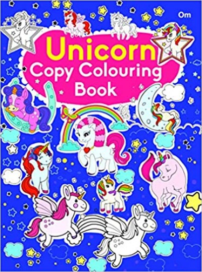 Copy Colouring Book Unicorn