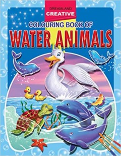 Creative Colouring Book - Water Animals