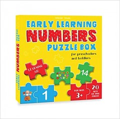 Early Learning Numbers Puzzle Box For Preschoolers And Toddle