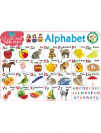 Educational Table Mats Alphabet