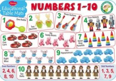 Educational Table Mats Number 1-20