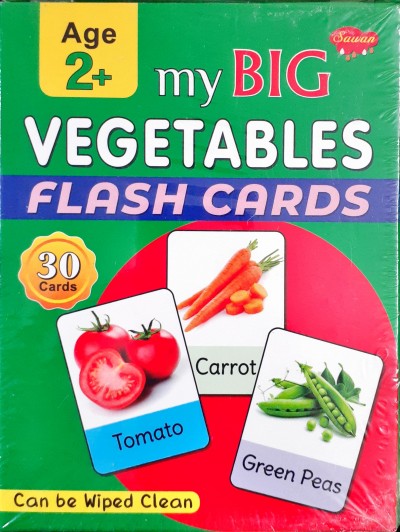 Flash Cards Vegetables