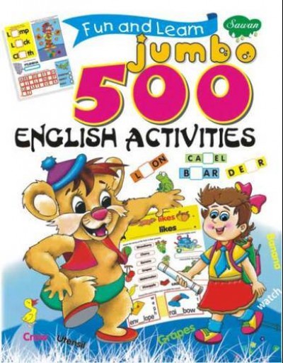 Fun & Learn Jumbo English 500 Activities