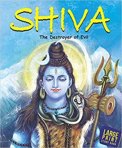 Large Print Shiva The Destroyer Of All Evil