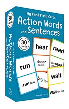 My First Flash Cards-Action Words & Sentences (30 Cards)-Purchase