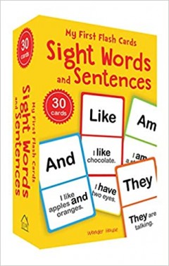 My First Flash Cards-Sight Words & Sentences (30 Cards)