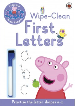 Peppa Pig: Wipe-Clean First Letters