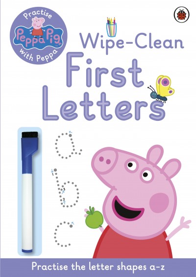 Peppa Pig: Wipe-Clean First Letters