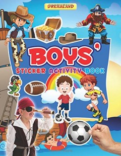 Sticker Activity Book - Boys